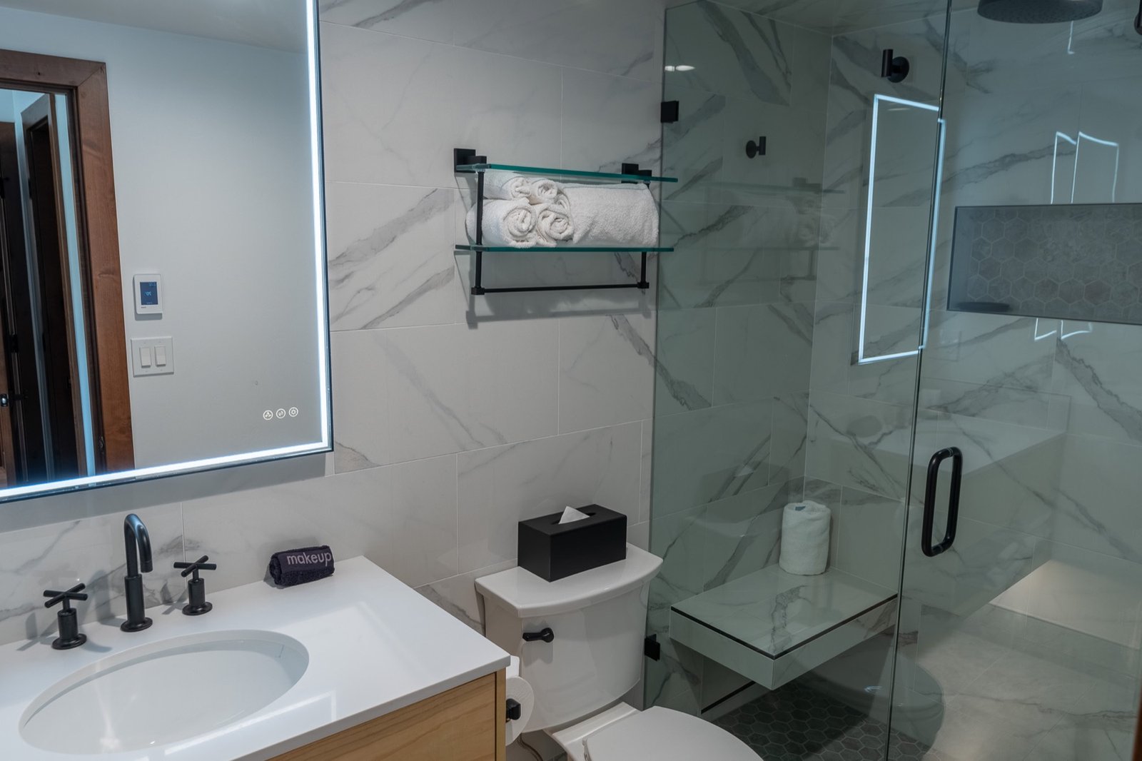 Renovated bathroom